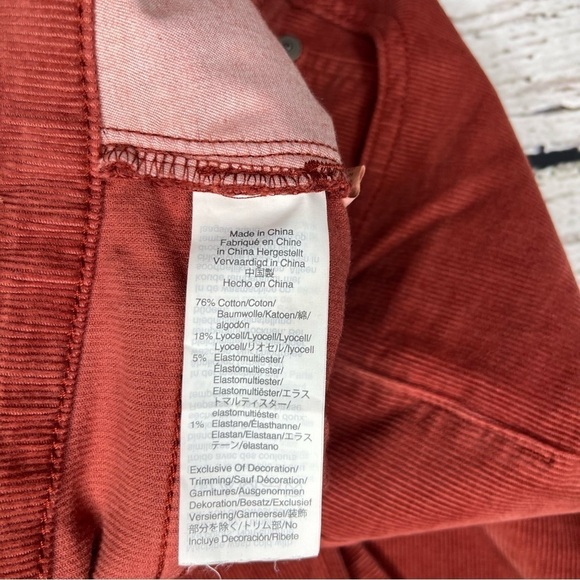 Madewell Corduroy Cali Demi-Boot Jeans Size 28 - Picture 7 of 11